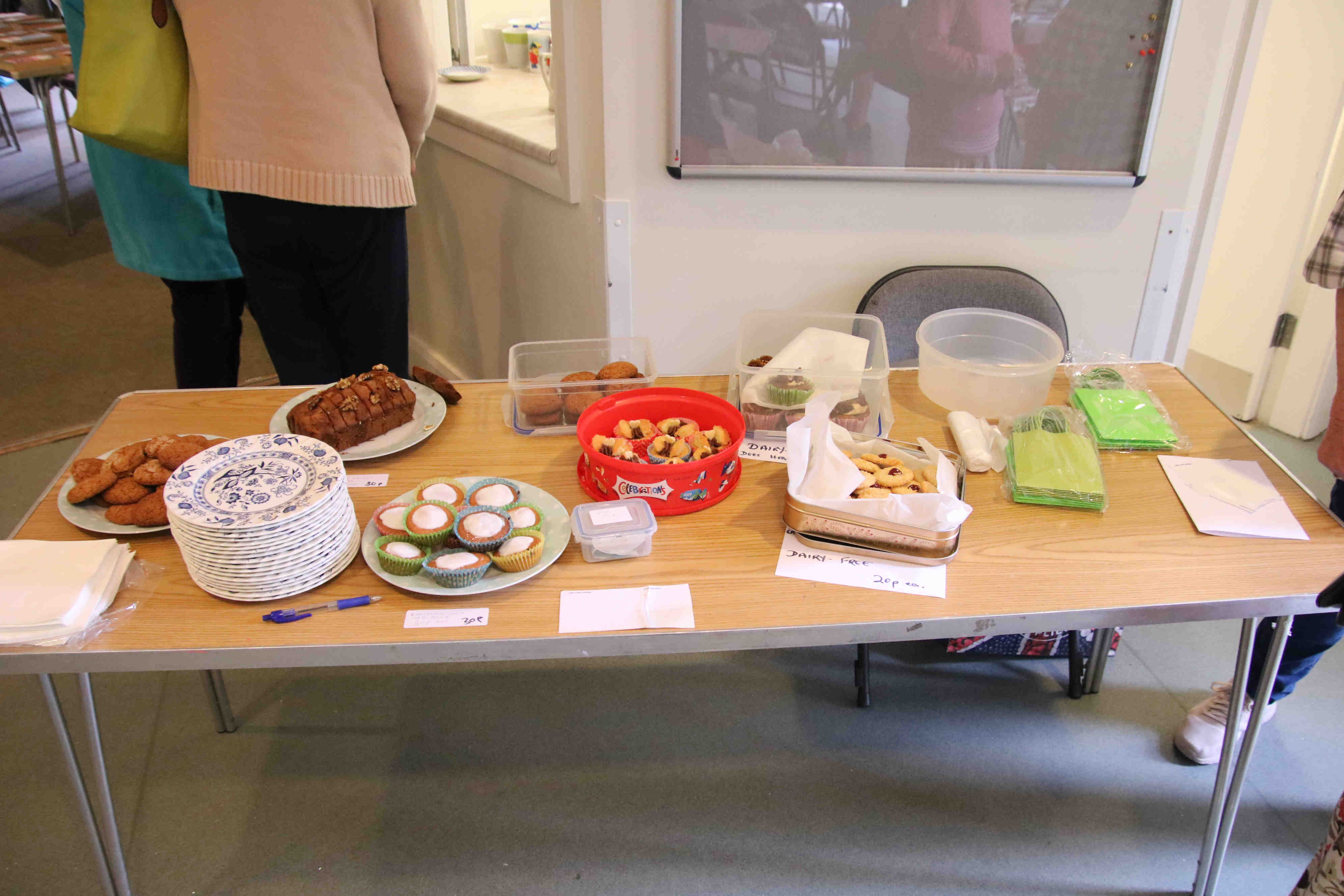 The cake stall